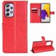 thumbnail image 4 of Funda tipo libro para Samsung Galaxy A73 5G, cartera todo‑en‑uno, funda multifuncional con tarjetero y correa de muñeca desmontable, 4 of 5