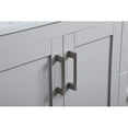 thumbnail image 4 of Elegant Decor Aubrey 36" Solid Wood Single Bathroom Vanity w/ Backsplash in Gray, 4 of 8