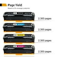 thumbnail image 3 of Arcon Compatible Toner for HP 410A CF410A Color LaserJet Pro MFP M452nw M477fnw M477fdw M477fdn M452dn M452dw M377dw Printers (Black Cyan Magenta Yellow, 10-Pack), 3 of 8
