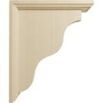 thumbnail image 3 of Ekena Millwork 2 1/4"W x 9"D x 11"H Hamilton Traditional Bracket, Rubberwood (4-Pack), 3 of 4