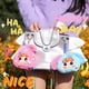 thumbnail image 2 of Caja sorpresa con cremallera de la serie Migo Travel Together, muñeco de vinilo Migo Baby Three, bolsa colgante Kawai, juguete coleccionable, regalo de Navidad, 2 of 5