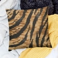 thumbnail image 2 of BANET  Texture Print Throw Pillow Covers Animal Skin Pattern Decorative Pillowcases Soft Cushion Covers for Sofa Couch Bed Home Decor 12x12in, 2 of 5