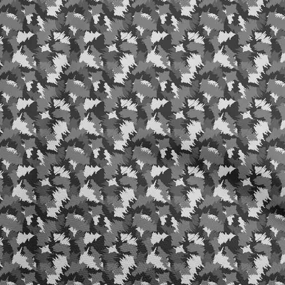 oneOone Cotton Poplin Gray Fabric Camouflage Sewing Fabric By The Yard Printed Diy Clothing Sewing Supplies 56 Inch Wide