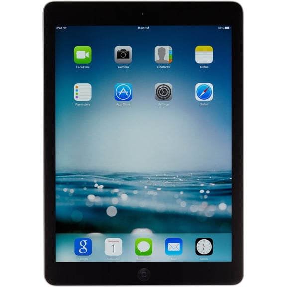 Pre-Owned Apple iPad Air 1st Gen Verizon Space Gray 16GB (ME993LL/A)(2013) 1 Year Warranty