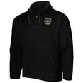 thumbnail image 2 of Men's Black Austin FC Baja Fleece V-Neck Pullover Hoodie, 2 of 3