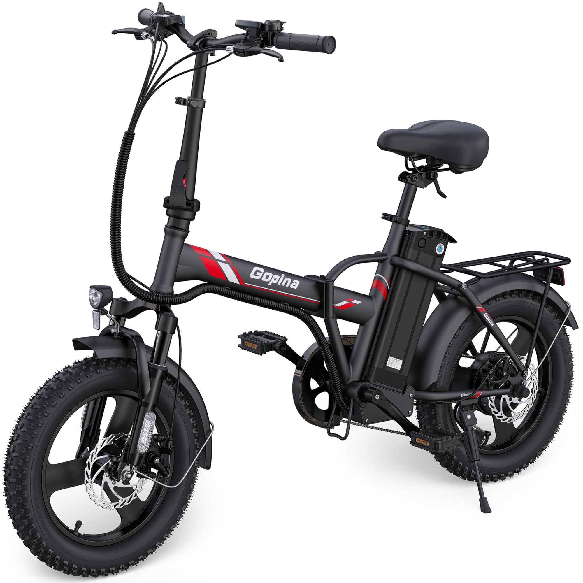 ZDZA Electric Bike for Adults 26”, 750W Peak Motor Ebike for