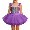 thumbnail image 3 of WOYY Toddler Girls Ballet Dance Tutu Skirt Layered Flared Party Performance Skirt, Sizes 3-4, 3 of 3