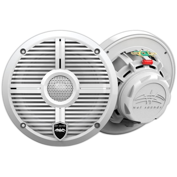 Bocinas Coaxiales Marinas Wet Sounds RECON 6 XW-W 120 Watts 6.5 Pulgadas 4 Ohms Color Blanco Wet Sounds RECON6XWW