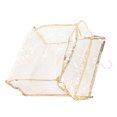 thumbnail image 2 of Bolsa De Cosméticos Transparente Para Colgar En El Baño, Bolsa De Maquillaje Transparente Con Gancho De Metal Resistente Al Agua, Botón A Presión De PVC, Resistente Al óxido, ANGGREK Bathroom Hanging Clear Cosmetic Bag, 2 of 8