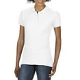 thumbnail image 2 of Gildan Softstyle Womens Short Sleeve Double Pique Polo Shirt, 2 of 2