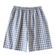 thumbnail image 3 of WILLBEST Pantalones Cortos Finos de Primavera/Verano para Hombre, Holgados, Cómodos y A Cuadros, para Estar En Casa., 3 of 7