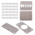 thumbnail image 2 of Kit de ReparacióN Bisagras Paquete 12: Placa Puertas Gabinetes, FijacióN para Armarios Cocina,, 2 of 10
