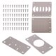 thumbnail image 2 of Kit de ReparacióN Bisagras Paquete 12: Placa Puertas Gabinetes, FijacióN para Armarios Cocina,, 2 of 5