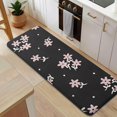 thumbnail image 5 of Pioneer Flower Floral Print Pattern Kitchen Rug Mat,Kitchen Runner Rugs Non Skid Washable,Decorative Kitchen Floor Mats for Kitchen,Sink,Laundry,17"x47.2", 5 of 7