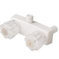 thumbnail image 1 of Laguna Brass 3220AWT RV/Motorhome Two Handle Non-Metallic Shower Diverter, White Finish Valve Only, 1 of 3