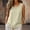 Beige, variant on FengLS Tank Tops for Women Summer Round Neck T-Shirts Pleats Cotton-Linen Solid Color Sleeveless Basic Tees Fashion Clothing