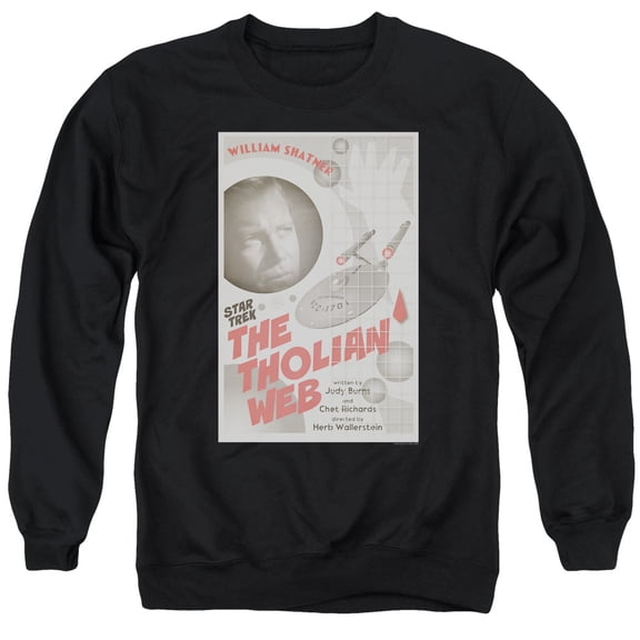 Star Trek Tos Episode 64 Adult Crewneck Sweatshirt Black