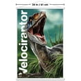 thumbnail image 3 of Jurassic World: Rebirth (2025) - Velociraptor Wall Poster with Magnetic Frame, 22.375" x 34", 3 of 5