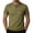 Beige, variant on SELONE Mens Summer Shirts Short Sleeve Shirt Collared Textured Casual T-Shirts Buttons Performance Work Tops with Pockets