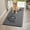 A-Gray+Paw, variant on PETGLE Super Absorbent Dog Door Mat, 30"*20" Anti Slip Mat for Muddy Paws, Pet Rugs for Dirty Paws Washable that Absorbs Moisture and Dirt, for Dog Cage and Pet Resting Carpet