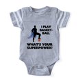thumbnail image 1 of CafePress - FIN Basketball Superpower - Cute Infant Baby Football Bodysuit, 1 of 1