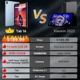 thumbnail image 3 of Blackview-Tablet Tab 16 con Android, 8GB + 256GB, 11 ", 2k FHD + pantalla, batería de 7680 mAh, Widevine L1 Unisoc T616, estreno mundial, 3 of 4