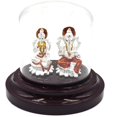 thumbnail image 2 of 999 Pure Silver Ganesh & Lakshmi / Laxmi Idol / Statue / Murti (Figurine #24), 2 of 6