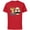 Red, variant on Disney and Pixar’s Toy Story Tenth Birthday 10 Years Old - Short Sleeve Cotton T-Shirt for Adults - Customized-Black