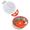 thumbnail image 1 of Pièce de Mixeur Pièce de Rechange pour Extracteur de Jus Panier Filtrant et Ensemble d'Outils en Forme de Lune Accessoires pour Extracteur de Jus Mixeur m, 1 of 5