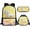 Horse Rainbow Yellow, variant on Jeiento Sea Turtle Backpack Set for Girls Elementary Middle School Backpack with Lunch Box Pencil Case 3Pcs Kids Bookbags for 5th Grade Boys Watercolor Book Bag Back to School Gifts Blue