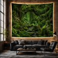thumbnail image 6 of Ancient Forest Interior with Massive Tree Thick Gnarled, Mystical Fantasy for Space Lovers, Galaxy Room Decor, Housewarming Gift, Tapestry Wall Hanging for Bedroom and Dorm, 6 of 7
