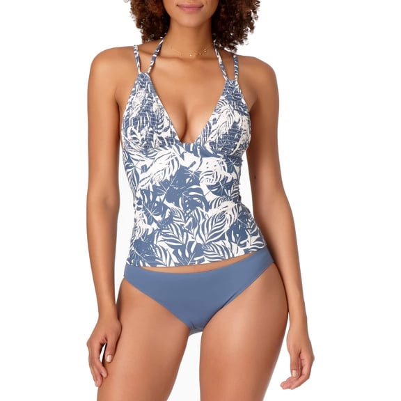 STUDIO Anne Cole - Smocked Triangle Tankini Top