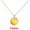 Yellow, variant on Full Moon Rising Moon Pendant Necklace Glow In The Dark Luminous Chain Women :yq-Red