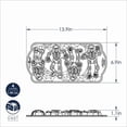 thumbnail image 5 of Nordic Ware Spooky Skeleton Cakelet Pan, 5 of 8