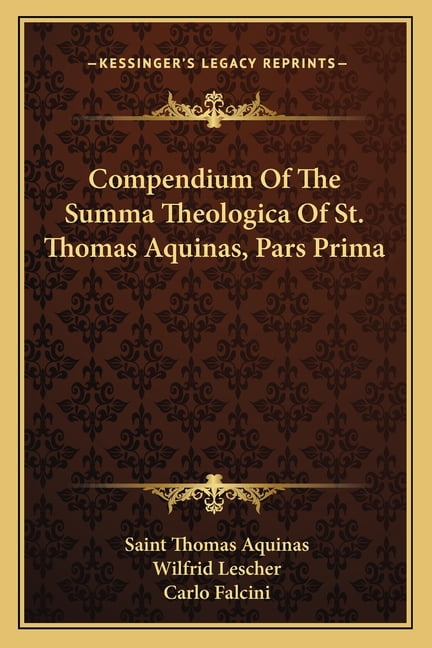 summa theologica by thomas aquinas summa theologica by thomas aquinas