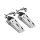 thumbnail image 4 of 2 pedales traseros para bicicleta eléctrica, accesorio para pedales de motocicleta, reposapiés Plata, 4 of 9
