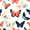 Beige Butterflies, variant on Yayeee 2 Pack Qtip Holder Bathroom Cotton Swab Canister with Lid Clear Dispenser Set, Orange Butterflies