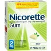 Nicorette Gum 2 mg Mint 170 Each (Pack of 3)