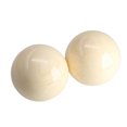 thumbnail image 1 of HEVIRGO 2Pcs/Pair Health Baoding Ball Sea Willow Finger Exercise Resin Synthetic Smooth Stress Relieving Exercise Handball for Elders, 1 of 10