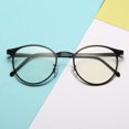 thumbnail image 3 of Gafas para hombres y mujeres Gafas de metal anti-luz azul que cambian de color Gafas retro Un espejo de doble uso, 3 of 5