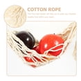 thumbnail image 3 of Shisuyan Hanging Mesh Storage Net Beige 1 Set 20.5x6.3x6.3in, 3 of 8