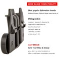 thumbnail image 2 of W10195417 UPGRADED Dishwasher Wheels Lower Rack for kenmore whirlpool KitchenAid Dishwasher Wheels Replaces Dish Rack Part Numbers, 2 of 5