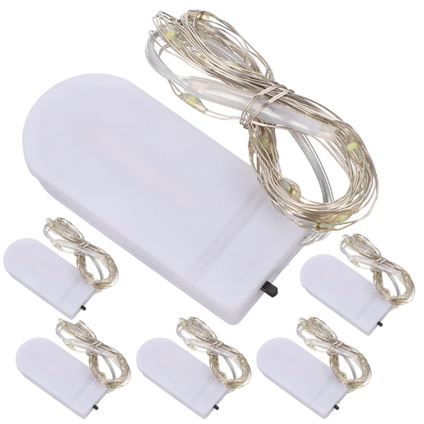 KAKOWELY 6 guirnaldas de luces LED colgantes para decoración del hogar, bodas, Navidad.