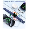 thumbnail image 4 of Cargador portátil RORRY D2 de 5000 mAh con llavero para Apple, 4 of 5