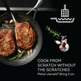 thumbnail image 4 of Circulon SteelShield C-Series 12.5 inch Tri-Ply Clad Nonstick Frying Pan, Silver, 4 of 11
