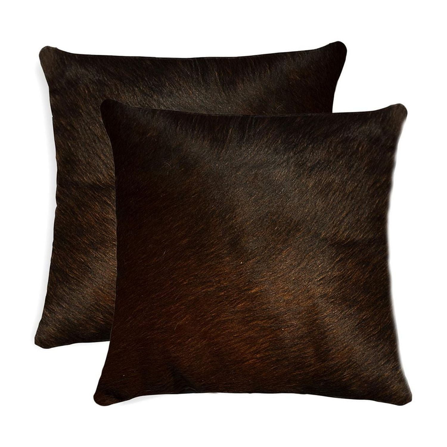 TORINO COWHIDE PILLOW 18"X18" 2-PACK