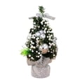 thumbnail image 2 of Handmade Mini Christmas Tree, Beautiful Fabric, Visual Effect, All-Match Christmas Tree Model for Home, 2 of 8