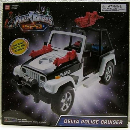 Power Rangers S.p.d. Delta Police Cruiser Lights & Sound