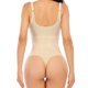 thumbnail image 3 of Body moldeador para mujer, ropa ajustada con escote en T, mono que levanta glúteos, reafirma el abdomen y sujeta el pecho., 3 of 4