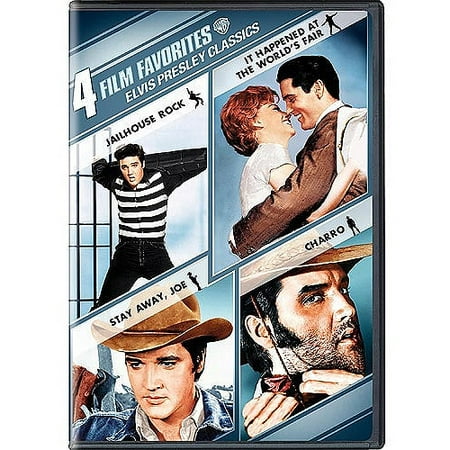 4 Film Favorites: Elvis Presley Classics - Jailhouse Rock / It Happened At The World's Fair / Stay Away, Joe / Charro (Widescreen)